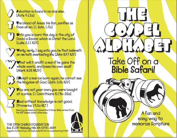 The Gospel Alphabet