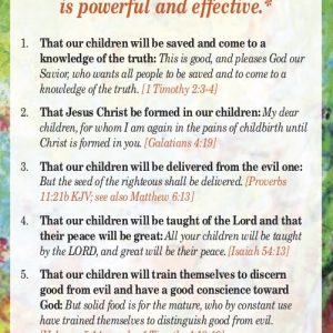 Tract: Praying for your Children