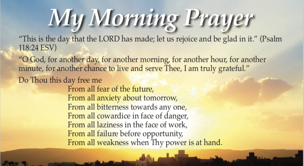 Morning Prayers For May 2025 - Merry Honoria