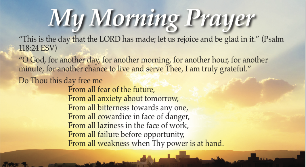 My Morning Prayer (Large Print) Open Church Foundation