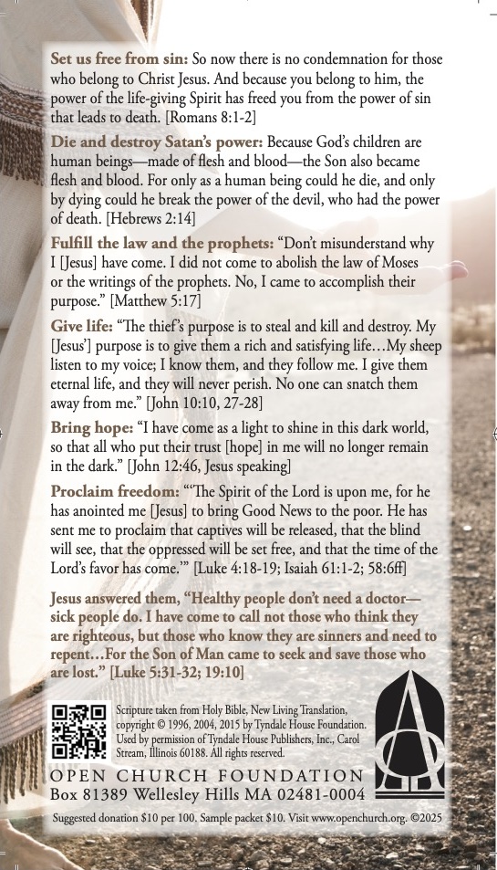 Why Jesus Came - Image 2