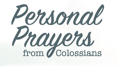 Personal Prayers from Colossians Tract Image